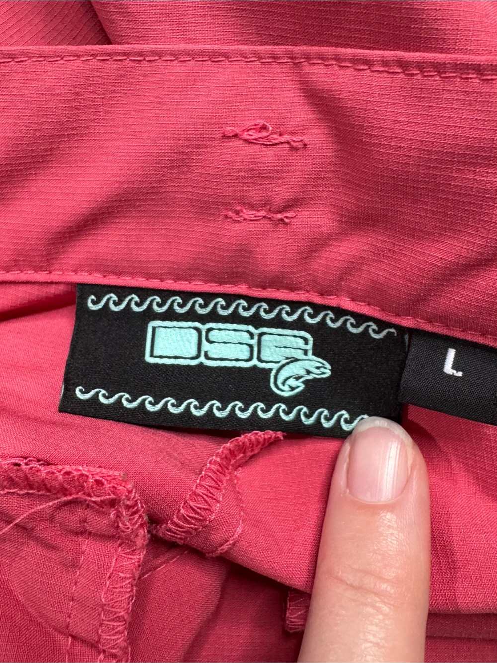 DSG Jenny Dock Fishing Shorts Pink Performance Cargo Shorts Large - Picture 13 of 13